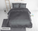 Beauty Skin Glanssatijn Dekbedovertek-Antraciet-140 x 200/220 | 1-persoons