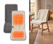 Stoelverwarmer Teddyfleece met USB