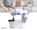 Deluxa Mini Naaimachine - Licht, Compact En Draagbaar Ontwerp!
