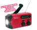 Noodradio - Met Dynamo, Solar En USB Oplaadvoorziening!