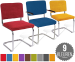 Design Rib Stoel Met Of Zonder Leuning - Verkrijgbaar In 9 Verschillende Kleuren!