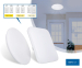 3-Staps Dimbare LED Plafonnière Zonder Dimmer - Werkt Met Huidige Schakelaar!