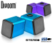 Divoom Compacte Stereo 2.0 Speakers - Edgy Design & Groots Geluid!