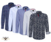 Cappuccino Overhemd Allover Print - In Maat S t/m 3XL!