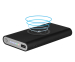 Draadloze Qi Powerbank Zwart - 8.000 mAh Laadvermogen! 