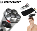 Dunlop Draadloos Scheerapparaat Met 4 Flexibele Scheerkoppen - Geschikt Voor Scheren & Baard Trimmen!