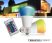 LED Kleurenlamp Met E27 Fitting - Geef Het Interieur Een Unieke Sfeer!