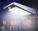 Hyundai Lighting RVS Wandlamp XL - Werkt Op Zonne-Energie!