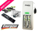 Compacte Energizer Batterijlader - Inclusief 2x 1000 mAh Batterijen!