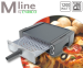3-in-1 Keramische Multigrill Enrico M-Line - Voor Pizza's, Spiesen en Bakken!