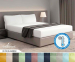 Verkoelend Natuurlijk Katoenen Hoeslaken 1+1 GRATIS-Licht beige-140 x 200 cm