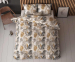 Sleeptime Dekbedovertrek - Feather District Sand - 240 x 200/220 | lits-jumeaux