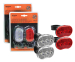 Fietslamp Set LED Wit En Rood Inclusief Batterijen - Vandaag 1+1 SET GRATIS!