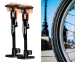 Fietspomp Met Drukmeter - Vandaag 1+1 GRATIS!