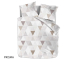 100% Katoenen Flanel Dekbedovertrek-Prisma-240 x 200/220 | lits-jumeaux