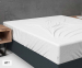 Sleeptime Flanellen Hoeslaken-90 x 200 cm-Wit