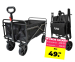 Opvouwbare Bolderkar 100L - Voor Boodschappen, Tuinieren, Picknicken, Etc.!