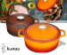 Kustaa Gietijzeren Casserole Pan - Maak Heerlijk Stoofschotels En Andere Gerechten!