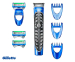 Gillette Fusion Styler 3-In-1 - Inclusief 3 Mesjes En Accessoires!