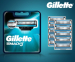 Originele 8-pack Gillette Mach3 Scheermesjes - Voordelig Scheren!