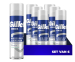 6x250ml Gillette Revitalizing Scheerschuim - Voor De Gevoelige Huid!