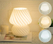 Glazen LED Tafellamp - Met Wit, Warm En Natuurlijke Lichtstand!