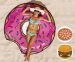 Grappige Strandlakens Met Verschillende Prints - Een Eyecatcher Op Het Strand!