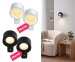 Grundig LED Wandspot Oplaadbaar met Afstandsbediening