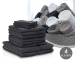 Sets Van Badlakens, Handdoeken En Washandjes - In 4 Mooie Kleuren!