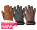 Handschoenen Kunstnubuck Leer - In 3 Kleuren!
