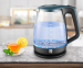 Herzberg Glazen LED Waterkoker 1,7L - Verkrijgbaar In 3 Kleuren!