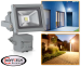 Hofftech LED Floodlight Met Bewegingssensor - Ideaal Voor Garage, Tuin en Werkplaats!