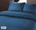 Hotel Satin Dallas Dekbedovertrek-Navy-240 x 200/220 | lits-jumeaux