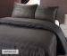 Hotel Satin Dallas Dekbedovertrek-Antraciet-200 x 200/220 | 2-persoons