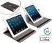 360 Graden Rotation iPad Cover - Beschermhoes & Standaard In Één!