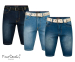 Pierre Cardin Korte Broek Jeans - Inclusief Bijpassende Riem!