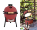 Kamado Egg BBQ Buccan Ø33 cm Rood - Luxe Model Met Frame!
