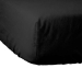 100% Katoenen Hoeslaken Ademend En Fris - Zwart - 180 x 200 cm