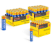 60-Pack Kodak Alaline Batterijen - 40x AA + 20x AAA!