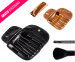 Make-Up Kwastenset In Trendy Tas - Overal Eenvoudig Je Make-Up Bijwerken!
