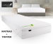 Larson Bergen Matras + Traagschuim Topper Set - Perfecte Ondersteuning En Ultiem Comfort!