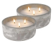 LED Kaars Betonnen Pot - Vandaag 1+1 GRATIS!