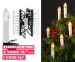 Lichtslinger Met 30 LED Kaarsen - Met Handige Klemmen Voor Bevestigen!