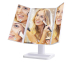 Drieluik LED Make-Up Spiegel - Vergroot Tot 3 Keer!