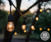 Verlichtingssnoer Voor Buiten - Met 10 Mooie Warm Wit LED Lampen!