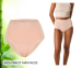 Bamboe Elements Lekvrij Menstruatie Ondergoed-High waist maxi Nude-XL
