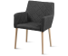 Leya Stoelen Met Leuning - Met Stijlvol Ruitpatroon!