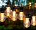 Tuinverlichting Slinger 10 Lampen - Met Peertjes En Warm Wit Licht!
