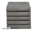 Heavy Quality Towel Antraciet - 5-Pack handdoeken (50 x 100 cm)