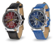 Luxe Analoog Herenhorloge - Verkrijgbaar In Blauw Of Bruin!